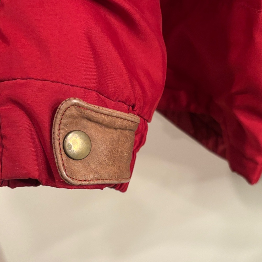 Y2K Express Red and Gray Hooded Jacket - Picture 5 of 15